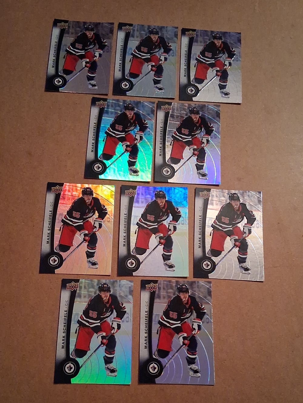 Mark Scheifele Hockey Trading Cards - Blue/Red